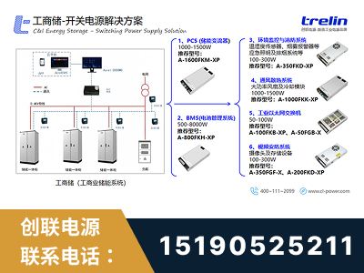 克拉玛依-工商储-开关电源解决方案